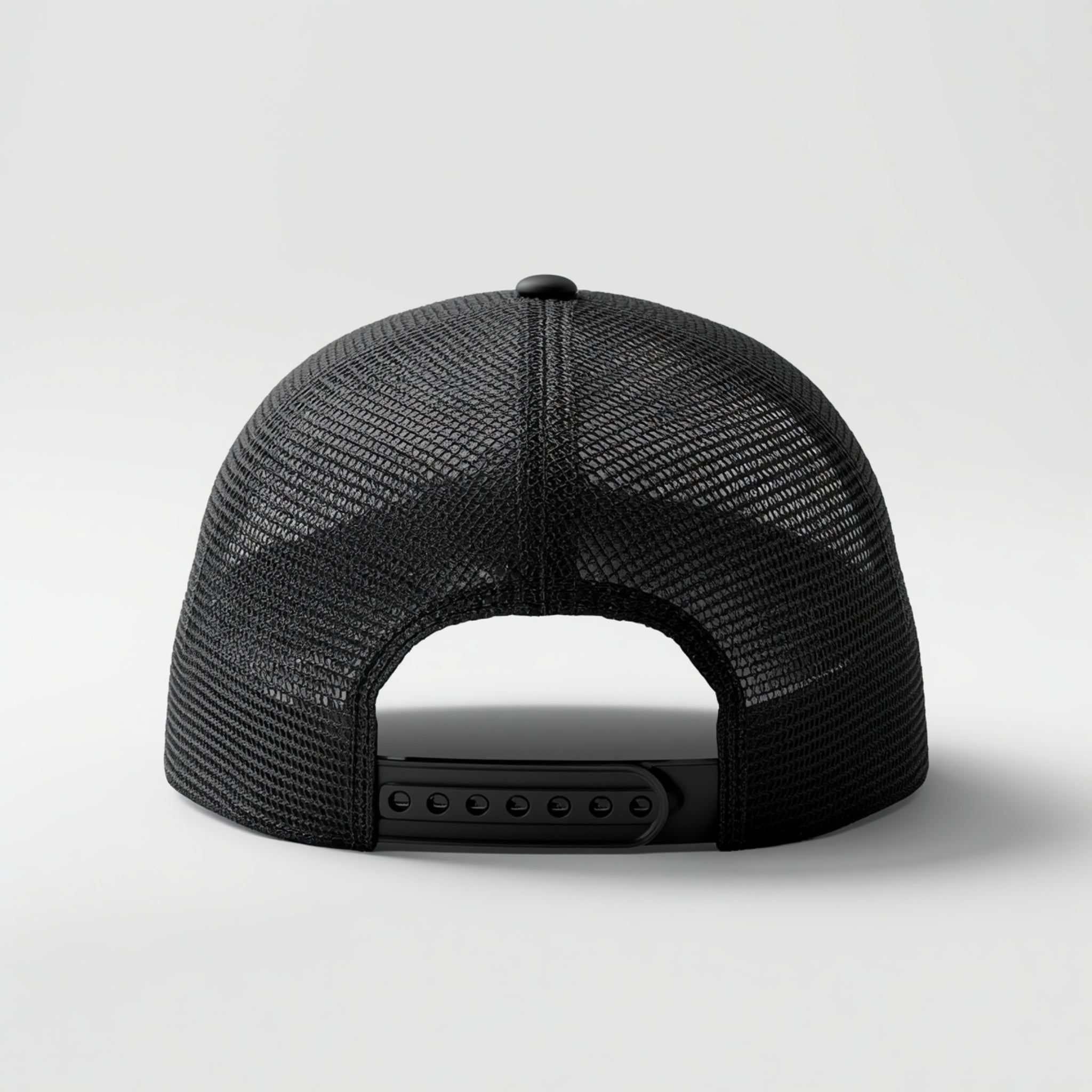 ODS Executive Trucker Hat — Black‑on‑Black 3D Crest