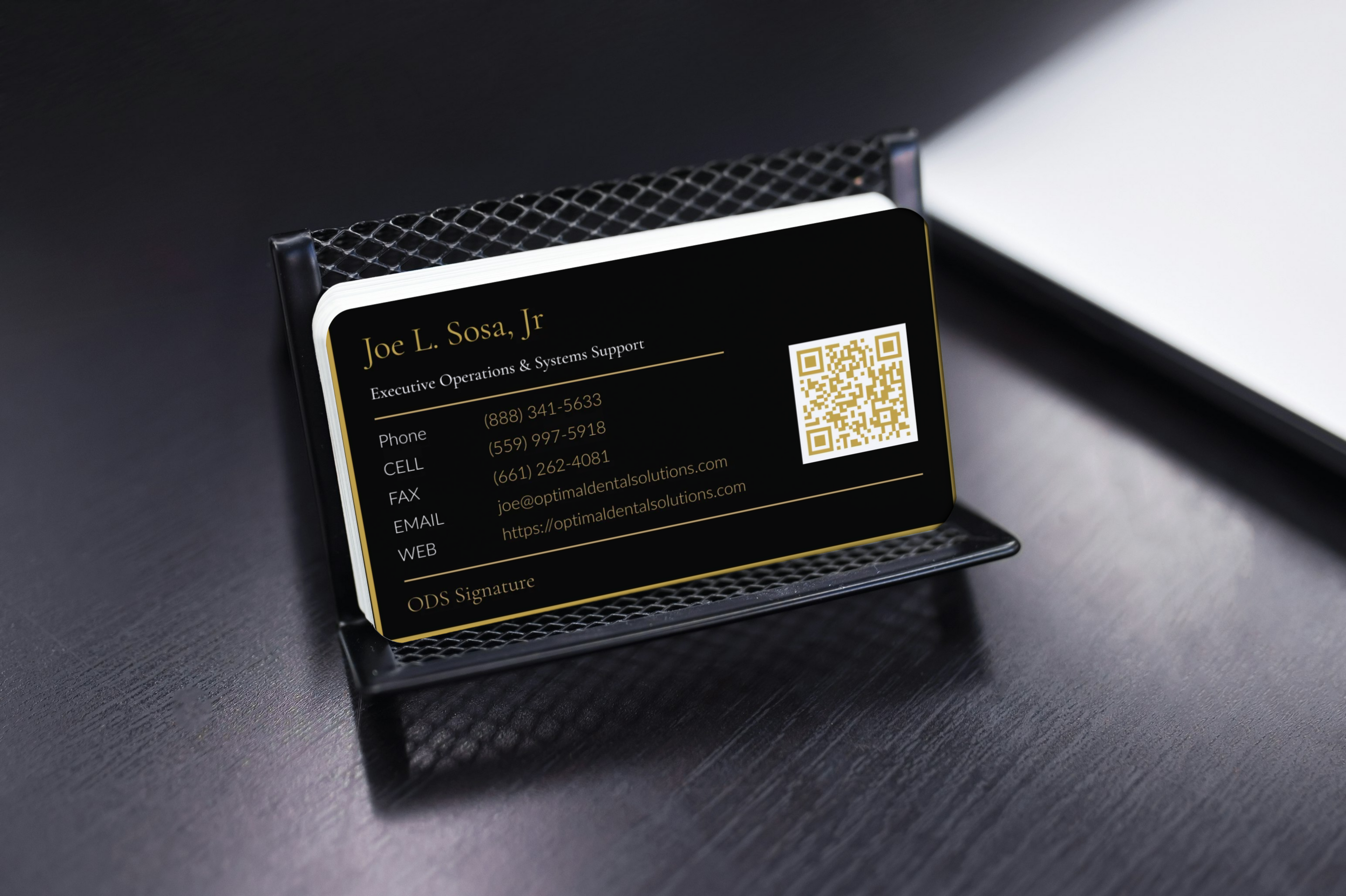 Luxury‑Brand Product Description (ODS Signature Business Cards)