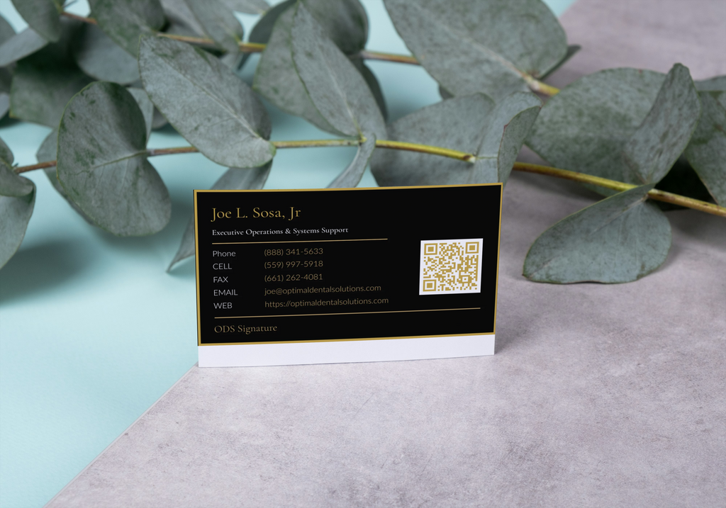 Luxury‑Brand Product Description (ODS Signature Business Cards)